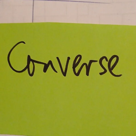 CONVERSE - Light Gray Canvas Sneakers - Picture 12 of 12